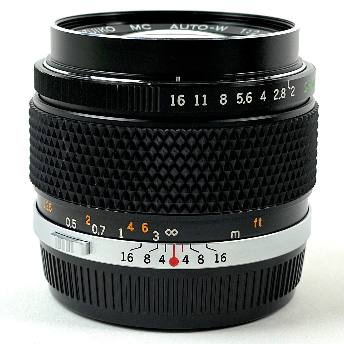 【1円】 オリンパス OLYMPUS ZUIKO MC AUTO-W 28mm F2 一眼カメラ用レンズ（マニュアルフォーカス） 【中古】