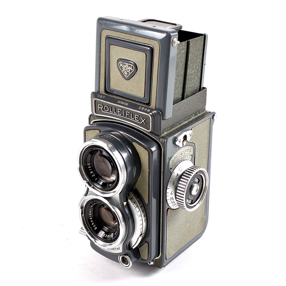 【1円】 ローライ ROLLEI ベビーローライ (グレー) ［ジャンク品］ 二眼レフカメラ 【中古】