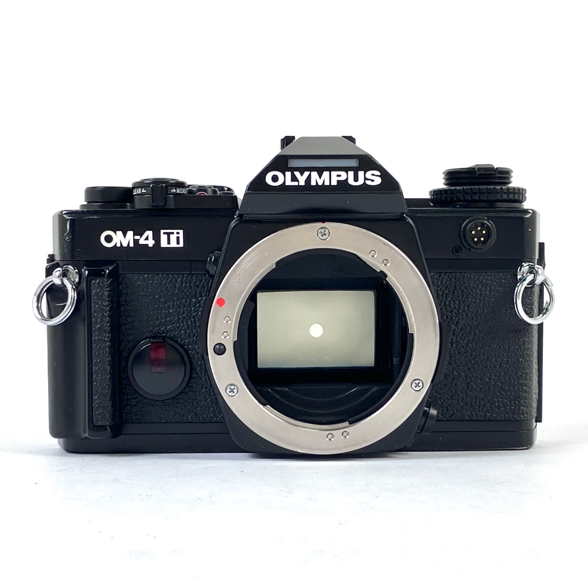 【1円】 オリンパス OLYMPUS OM-4Ti チタン ブラック ボディ フィルム マニュアルフォーカス 一眼レフカメラ 【中古】