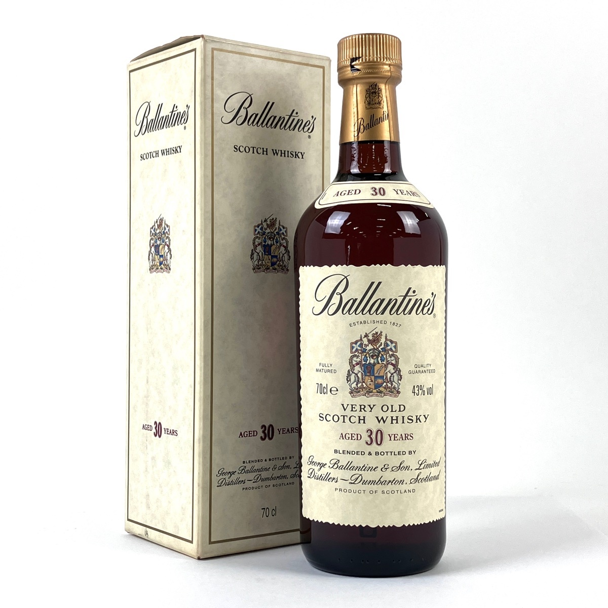 【1円】 バランタイン Ballantines ベリーオールド 30年 青旗 700ml スコッチウイスキー ブレンデッド 【古酒】