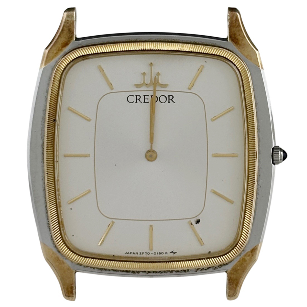 【ジャンク品】 セイコー SEIKO クレドール 14KT/SS 2F70-5150 腕時計 クォーツ 【中古】