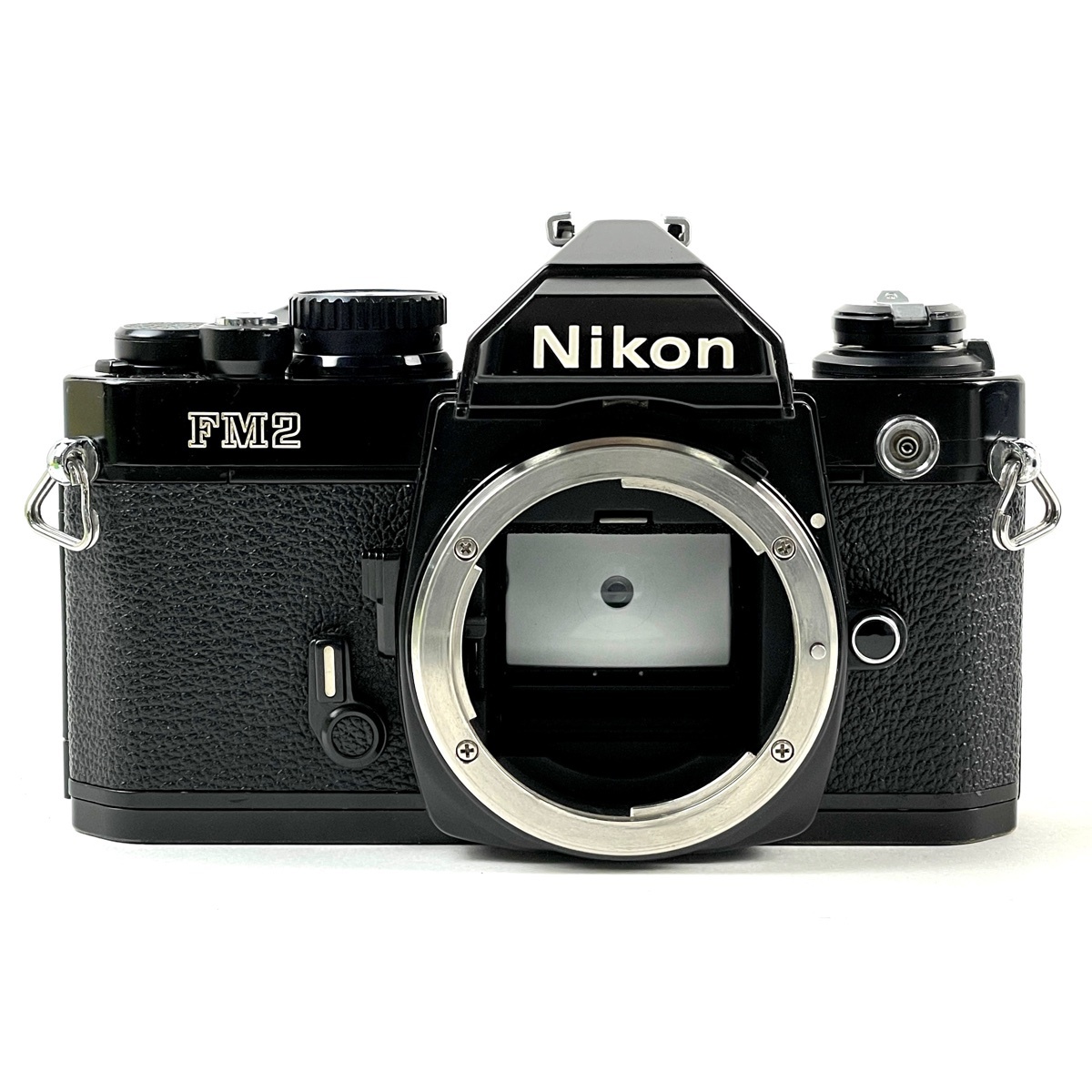 【1円】 ニコン Nikon NEW FM2 ブラック ボディ フィルム マニュアルフォーカス 一眼レフカメラ 【中古】