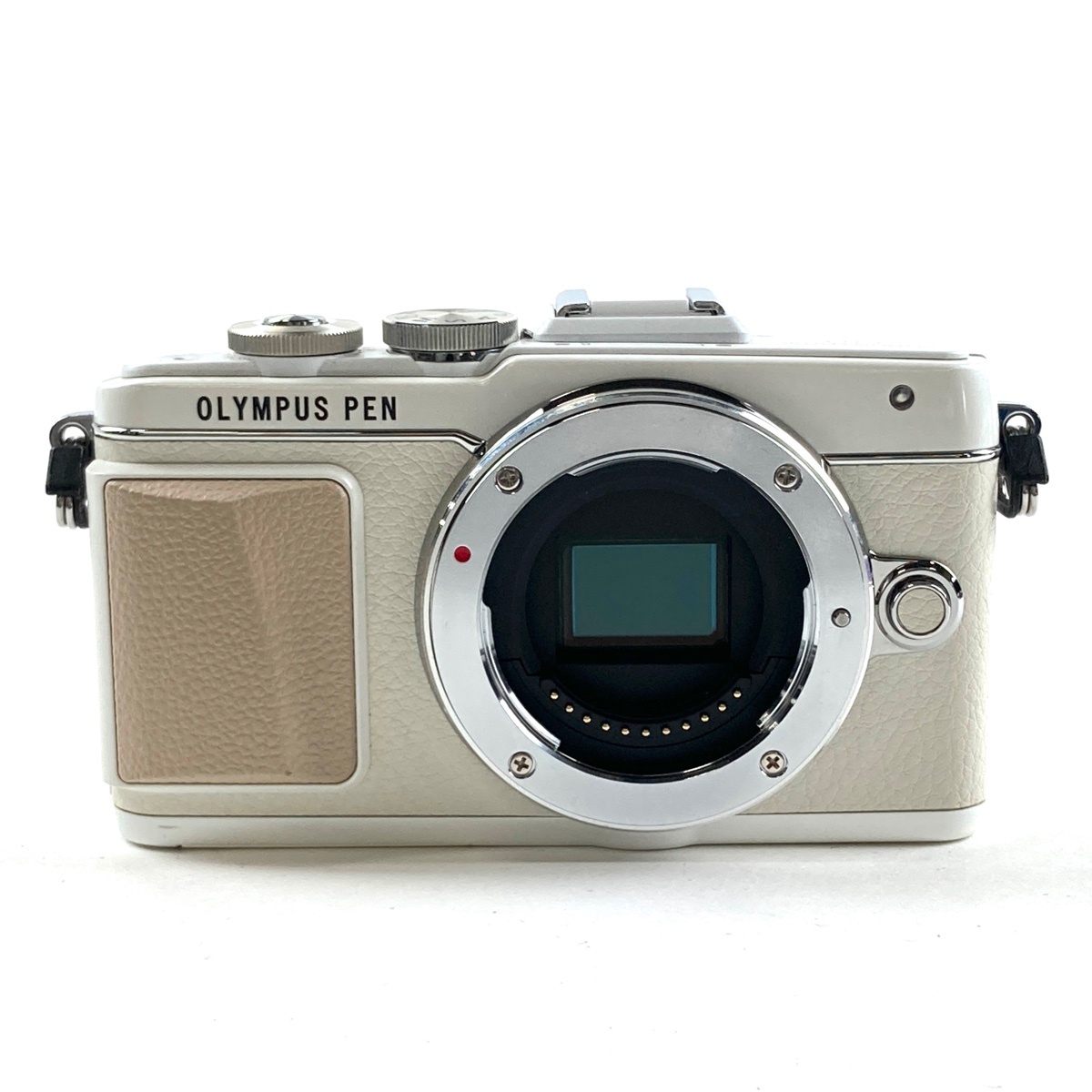 【1円】 オリンパス OLYMPUS PEN Lite E-PL7 ボディ ホワイト デジタル ミラーレス 一眼カメラ 【中古】