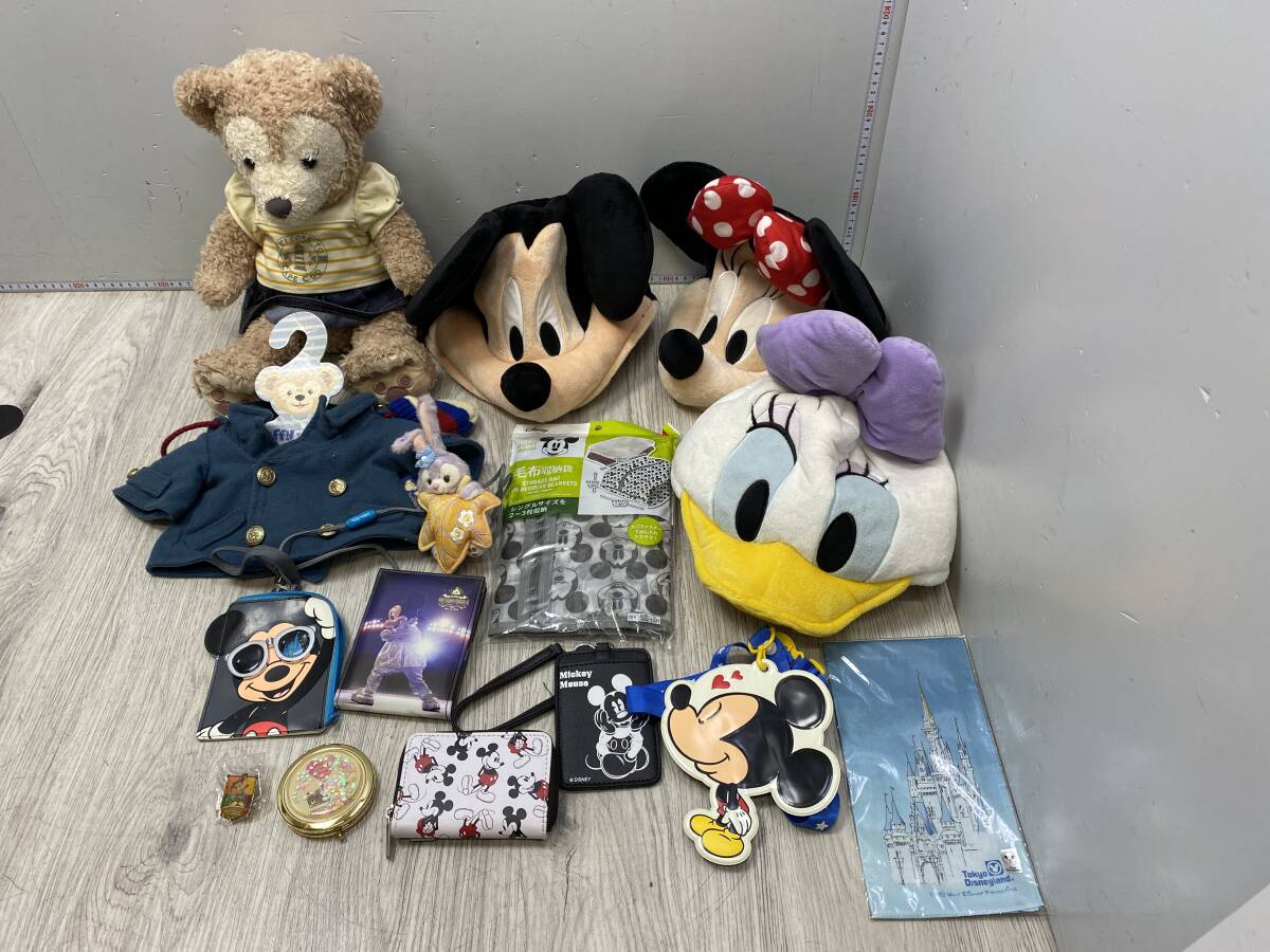 6/23◆ディズニー グッズ まとめ売り ぬいぐるみ 帽子 など(中古/現状品)