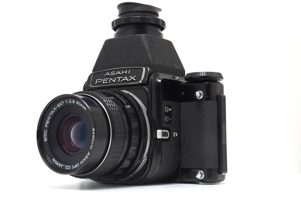 PENTAX 67 前期　ウエストレベルファインダー　90mm f2.8 レンズセット