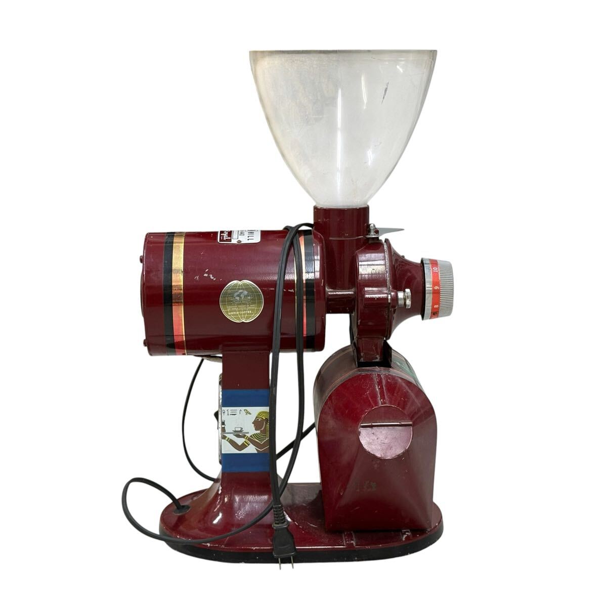 F05-28 動作品 フジローヤル 電動コーヒーミル 業務用 R-440 FUJI ROYAL コーヒーミル 店舗用 富士珈機 コーヒー用品 喫茶店 昭和レトロ