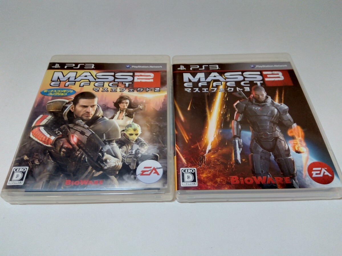 PS3 ソフト マスエフェクト2 マスエフェクト3 2本セット