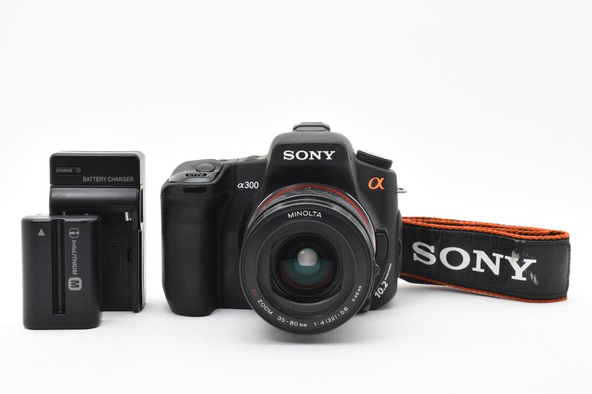 ソニー SONY α300 + MINOLTA 35-80mm レンズセット #D6202E31055GCC
