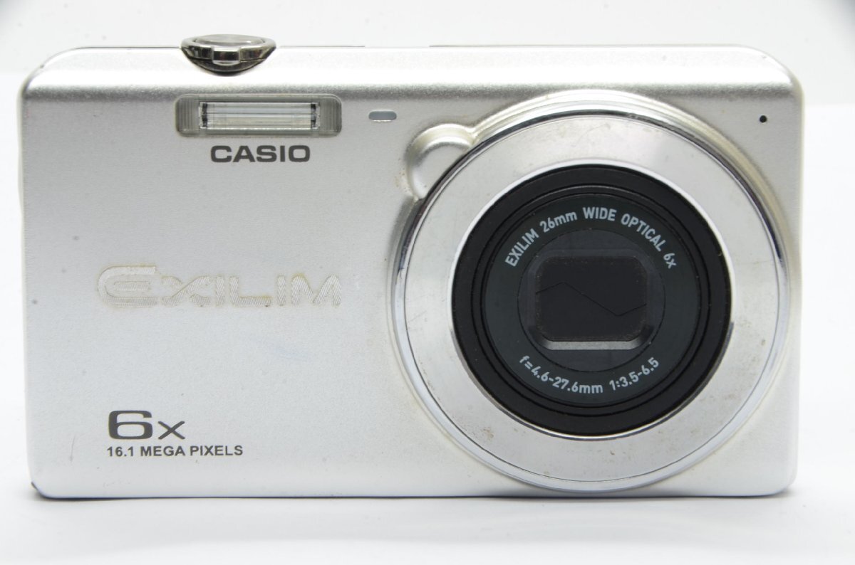カシオ CASIO EXILIM EX-ZS28 シルバー コンパクトデジタルカメラ