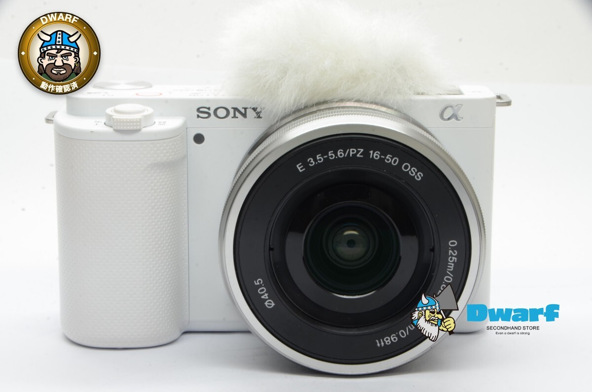 ソニー SONY VLOGCAM ZV-E10 E PZ 16-50mm Kit ホワイト