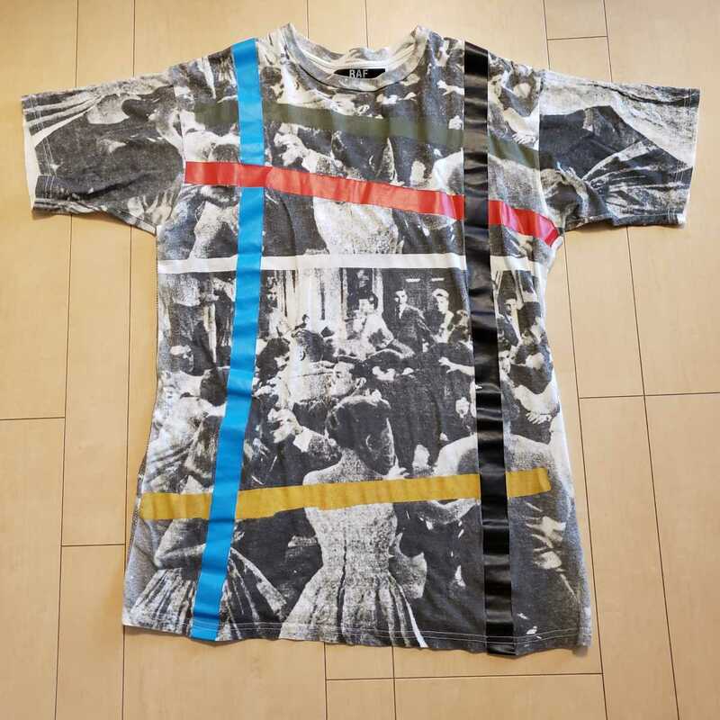 ラフシモンズ Tシャツ 総柄 RAF BY RAFSIMONS アンダーカバー