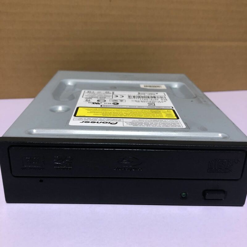 Pioneer BDR-206BK ブルーレイドライブ Blu-rayドライブ BD S-ATA内蔵BD/DVDライター ブラック中古動作品SHB002