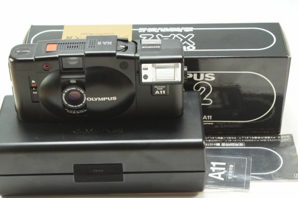 は01★希少なフルセット上質美品★ OLYMPUS XA2 A11付き オリンパス コンパクトフィルムカメラ は-01-2006885548