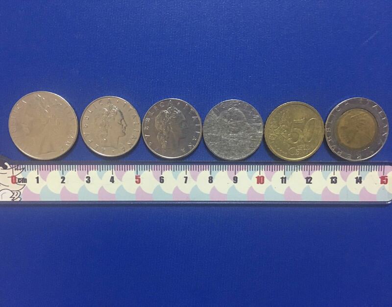 イタリアなどの旧硬貨
