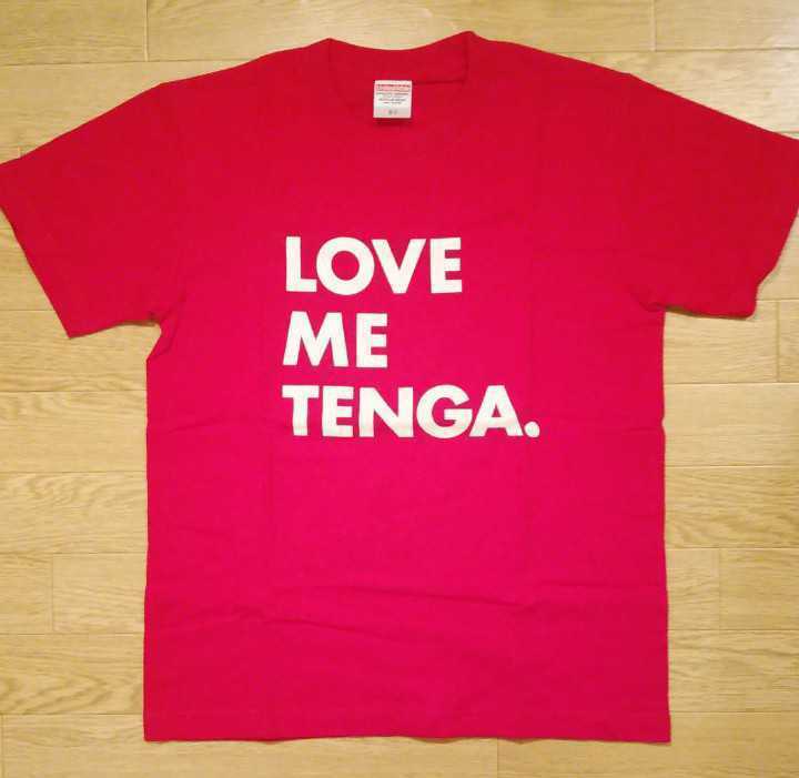 即決☆未使用☆ラブミーテンガ LOVE ME TENGA Tシャツ S レッド 赤 定形外250円☆モテキ 長澤まさみ