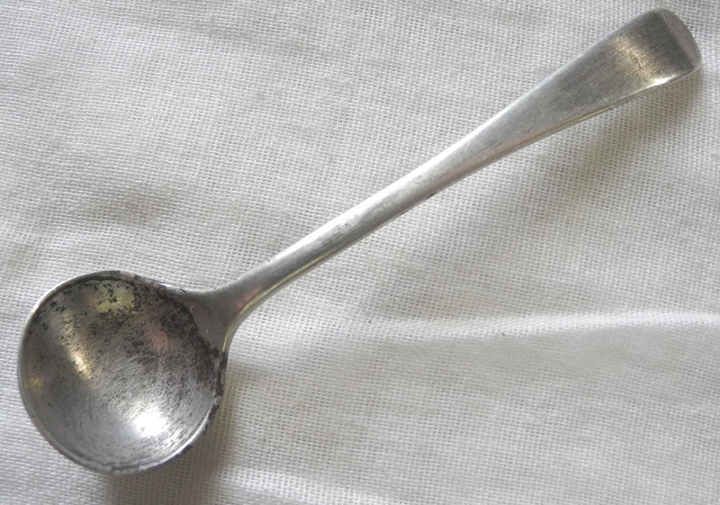 イギリス アンティーク シルバー 銀製 スプーン 匙 シルバー925 1900年 ホールマーク有り スターリングシルバー