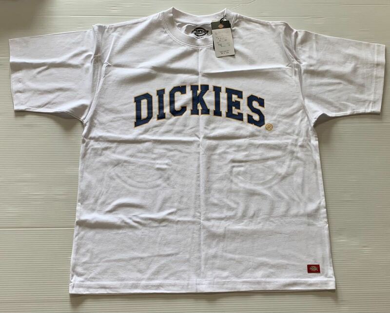 ☆未使用　Dickies ディッキーズ　Tシャツ 半袖Tシャツ 半袖　ホワイト　Lサイズ　ベージュ　Mサイズ　