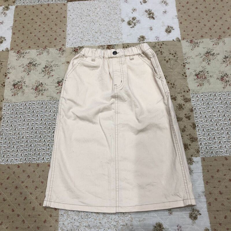 美品グローバルワーク白スカート☆XLサイズ