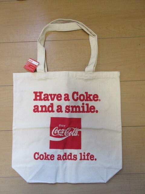 【Coca-Cola】COKE EASY BAG ：M (CC-EBM3W：80sデザインWH)（新品・未使用）