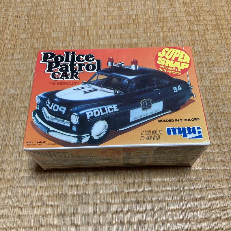 mpc police patrol car ポリス　パトロールカー　未組立