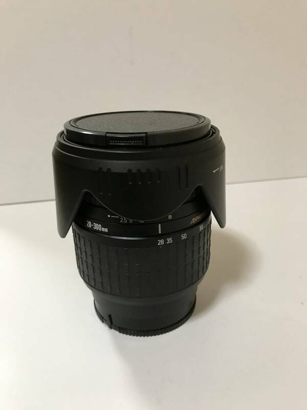 ソニーα MINOLTA SIGMA ZOOM 28ー300mm f3・5－6・3 DL 花型フード付 良品