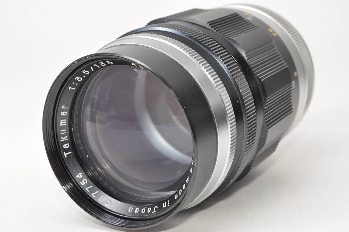 稀少品 ペンタックス PENTAX Asahi TAKUMAR 135mm F3.5 【397754】 ♯9921