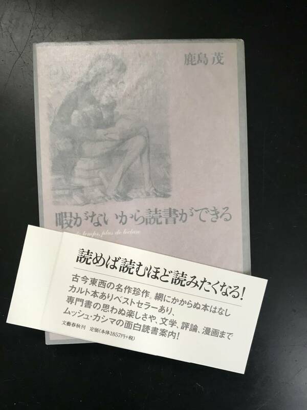 暇がないから読書ができる/鹿島 茂