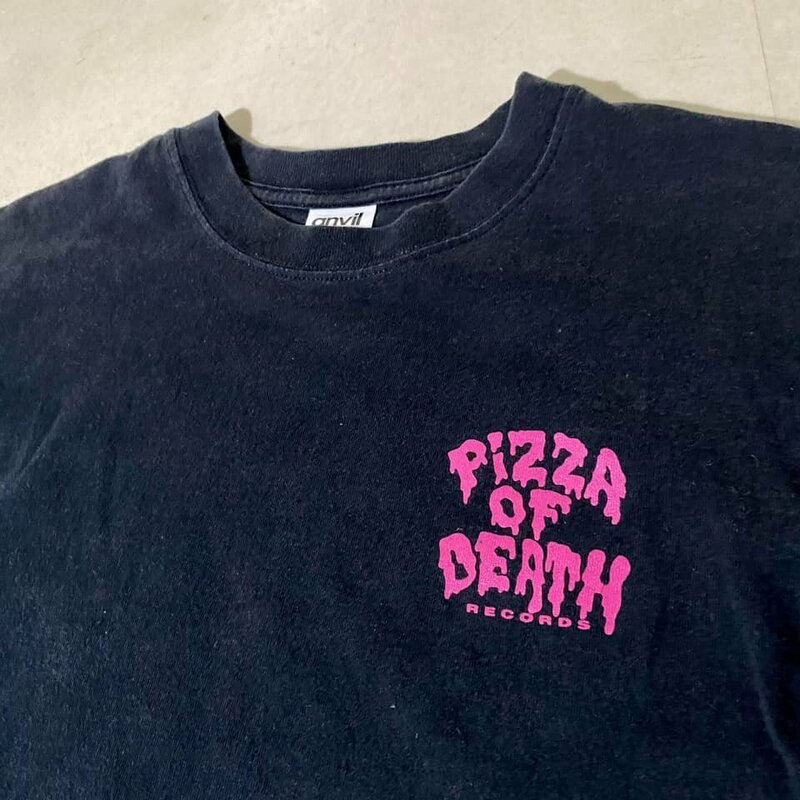 PIZZA OF DEATH RAZORS EDGE ”SAVE OUR RIGHTS” Tシャツ【S】