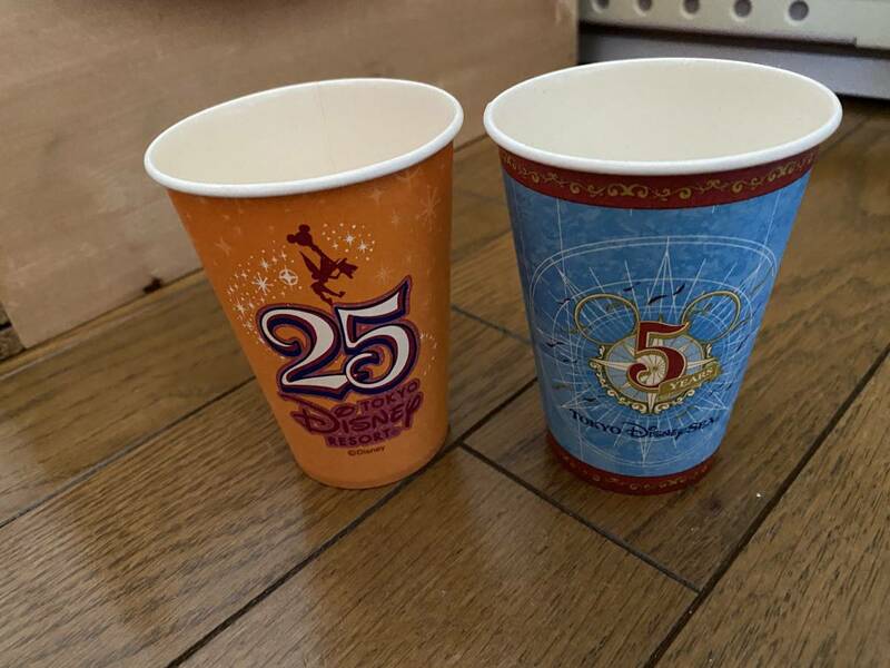 TDL　25年　Sea　５年紙コップ 2