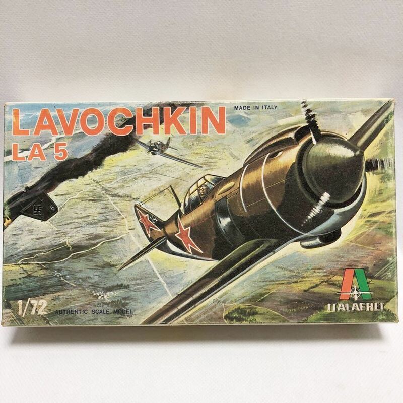 イタレリ　1／72旧ソビエト連邦空軍戦闘機　LAVOCHKIN LA5