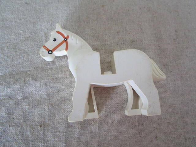 A　ＬＥＧＯ「レゴ★ミニフィグ　動物　白馬」～１９