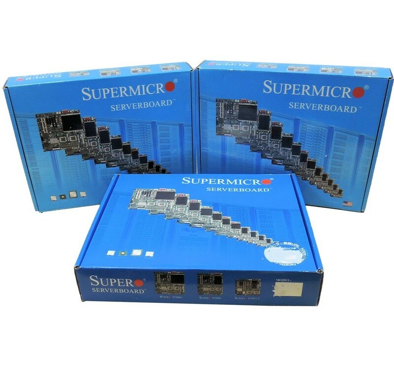 ☆動作確認済み☆ 3個セット SUPERMICRO MMD-X6DH8-G2+-0 サーバーボード / 領収証可