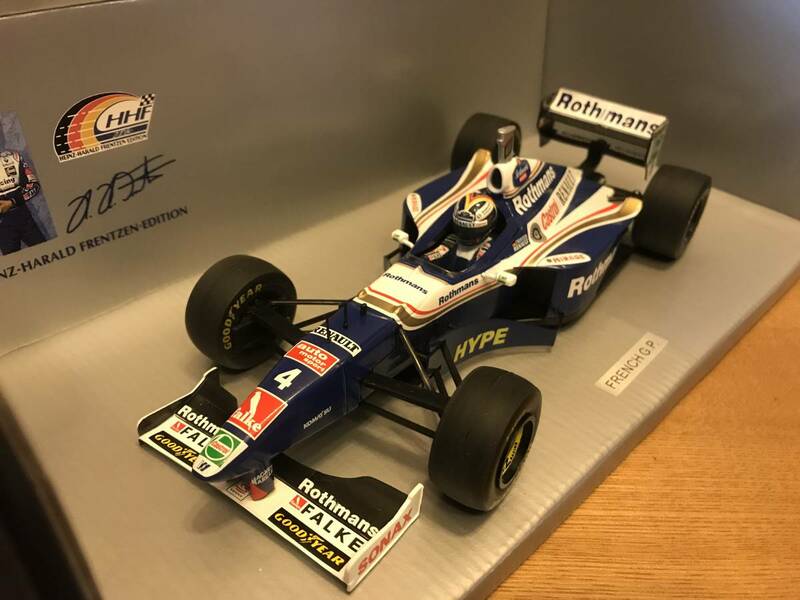 1/18 ONYX 【Rothmans】 ウィリアムズ・ルノー FW19 #4 H.H.フレンツェン フランスGP2位 1997