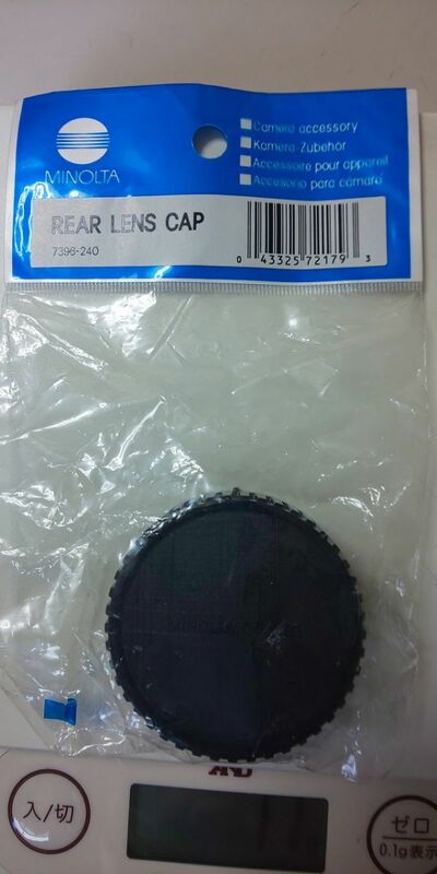 【雑貨】 新品 ミノルタ リア レンズ キャップ REAR LENS CAP 7396-240___