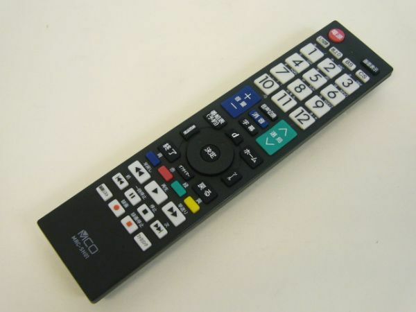 ○8781○(即決)MCO MRC-SH01 テレビ用リモコン