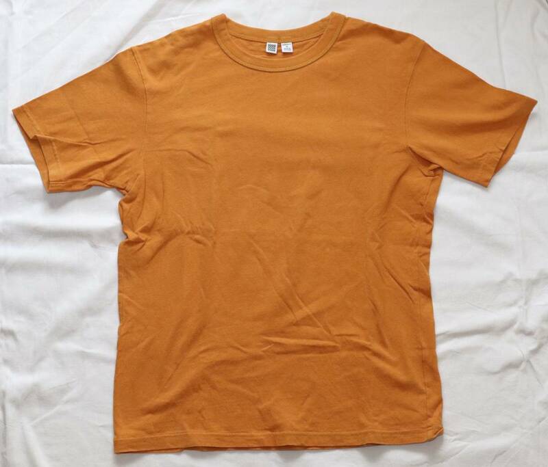 ★UNIQLO U★ユニクロユー クルーネック半袖Tシャツ オレンジ/Mサイズ