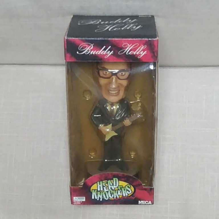 送料無料　バディホリー　メガネ　ヘッドノッカー　眼鏡　首振り人形　Buddy Holly Head Knocker NECA new in the original box 新品未使用