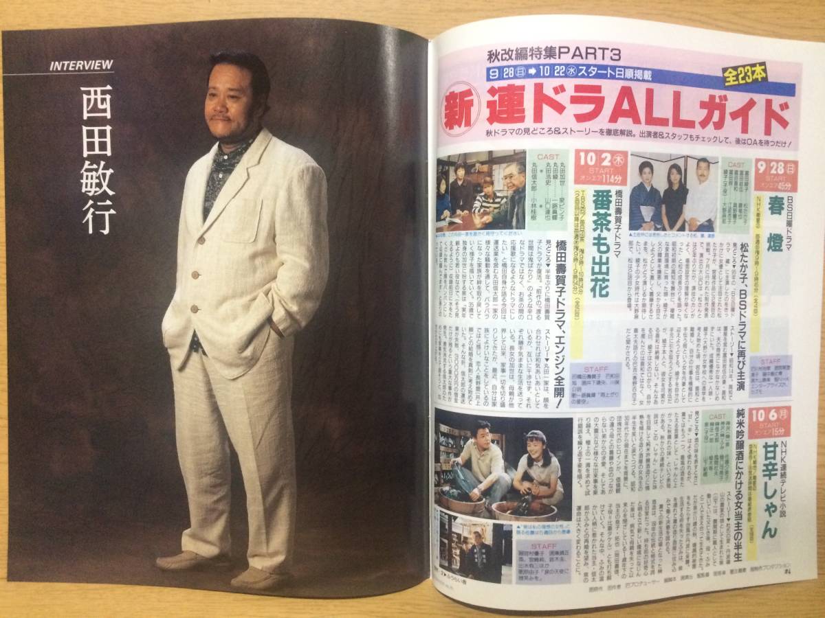 切り抜き 西田敏行 3ページ 松田樹利亜 1ページ
