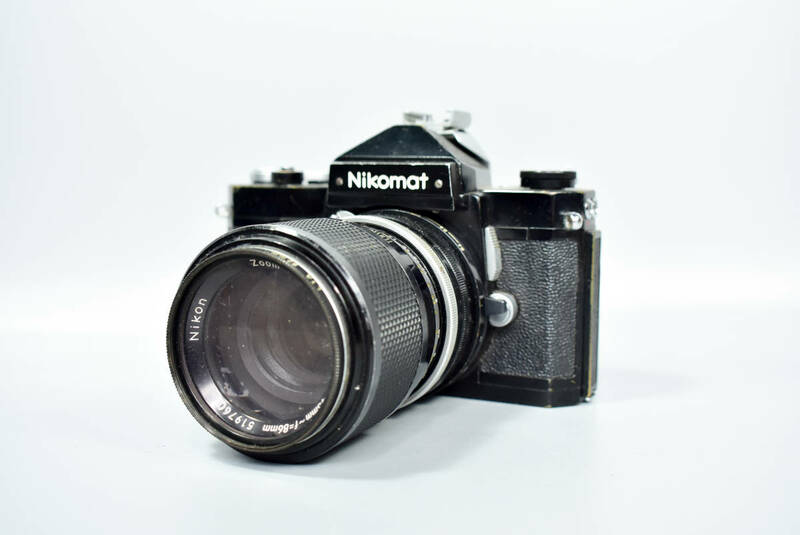 Nikon / ニコン / Nikomat FT4284191 / ブラックボディ / フィルムカメラ / オールドレンズ / ニコマート / NIKKOR 1:3.5