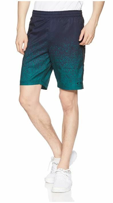 短パン 半ズボン Oakley オークリー Enhance Tech Short Pants ショーパン L サイズ ネイビー グリーン ok442568