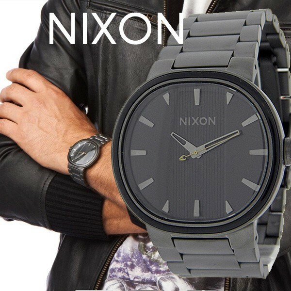NIXON ニクソン a090680 THE CAPITAL ニクソン キャピタル ブラックガンメタル 腕時計 メンズ