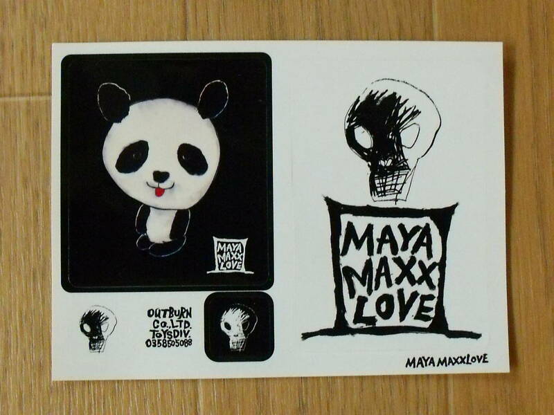 ★　MAYA MAXX LOVE　ステッカー/シール