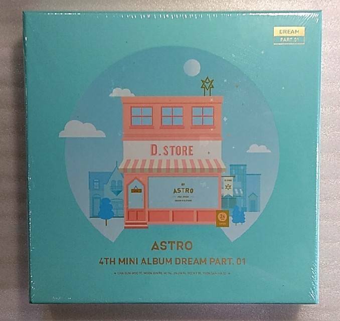 N0069●【SALE】ASTRO DREAM PART 01 4TH MINI ALBUM アストロ 4集 ミニアルバム新品開封品