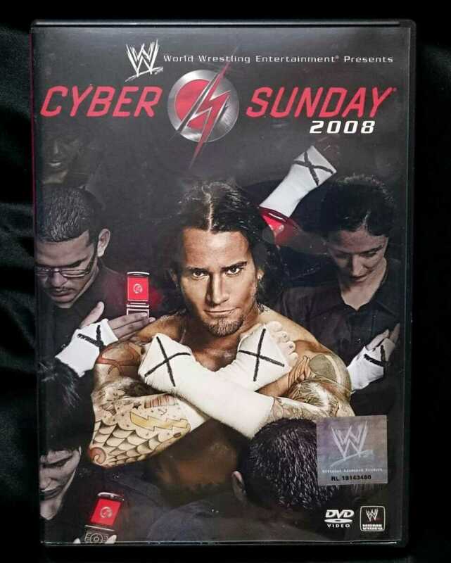 DVD WWE CYBER SUNDY 2008 サイバーサンデー