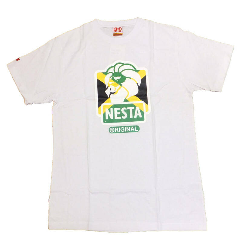 【送料無料】新品NESTA BRAND Tシャツ ネスタブランド正規品W-020 Lサイズ レゲエ ヒップホップ ダンス ストリート系 ライオン