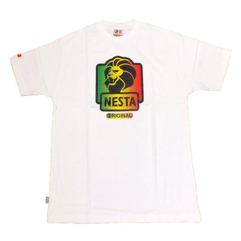 【送料無料】新品NESTA BRAND Tシャツ ネスタブランド正規品W-021 Lサイズ レゲエ ヒップホップ ダンス ストリート系 ライオン
