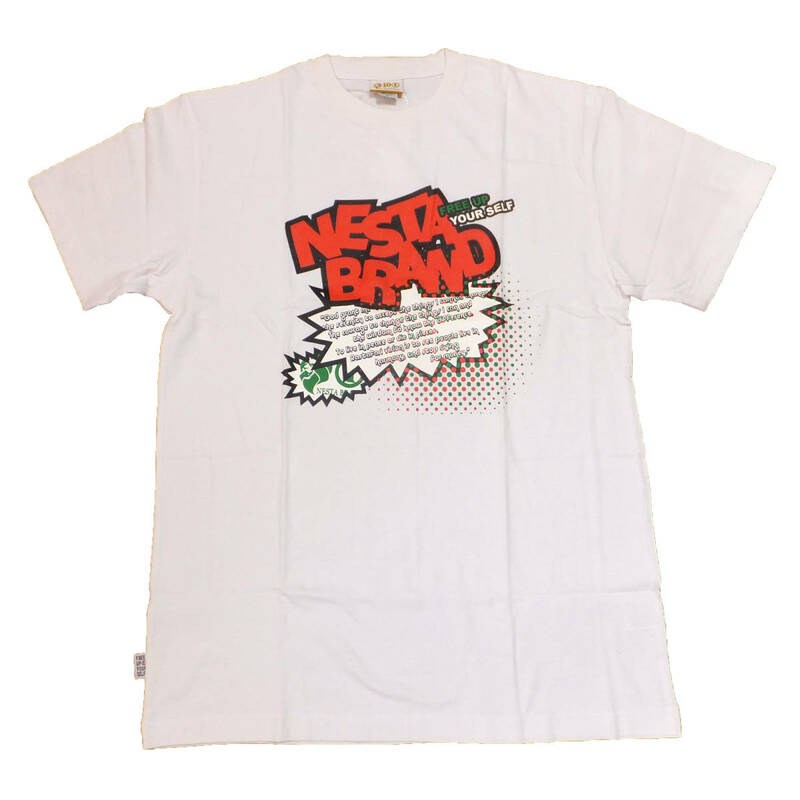 【送料無料】新品NESTA BRAND Tシャツ ネスタブランド正規品W-037 Lサイズ レゲエ ヒップホップ ダンス ストリート系 ライオン