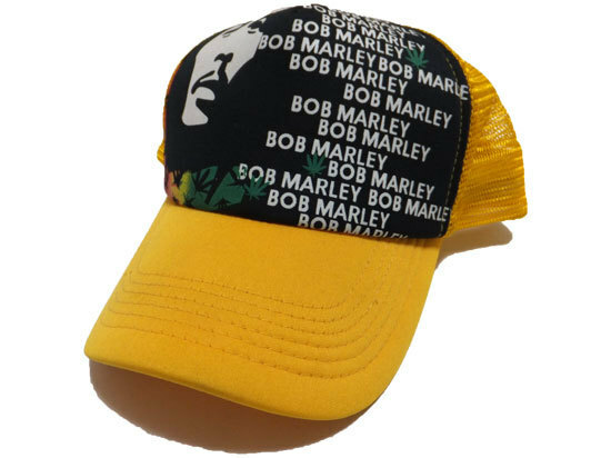 【新品即決】BOB MARLEYメッシュキャップ ボブマーリー004 男女兼用フリーサイズ レゲエ ラスタ ジャマイカ ダンス ストリート系
