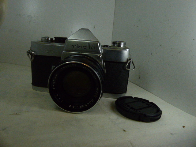 大口径　ROKKOR-PF　55㎜F2＋オマケ付（SR-1ボディ）