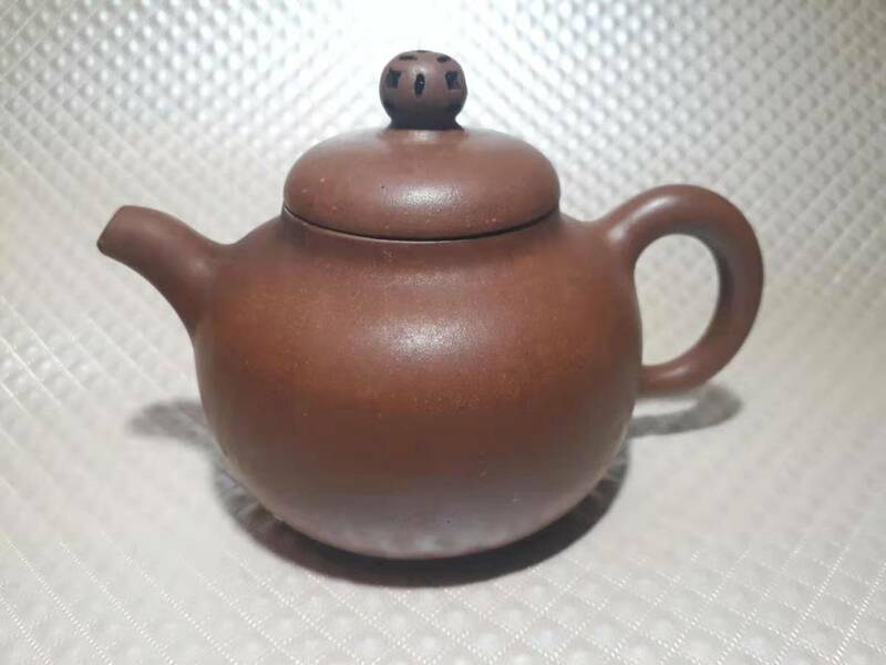 宜興窯 紫砂茶壷 在銘 煎茶道具 祝齡雅藏